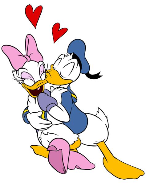 Donald-daisy-kiss by Daniysusamigos on DeviantArt