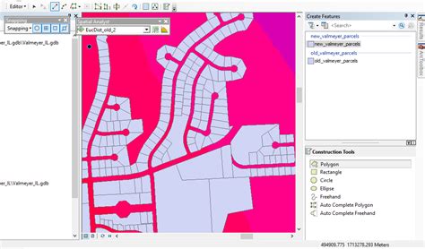 Line Creating Digitizing Roads Using Arcmap Editor Geographic