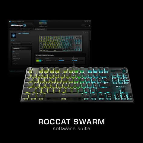 Roccat Vulcan Tkl Linear Pc Gaming Keyboard Titan Switch Mechanical