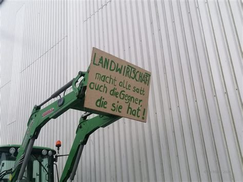 Protestaktionen Der Landwirte F Hren Zu Beeintr Chtigungen Im