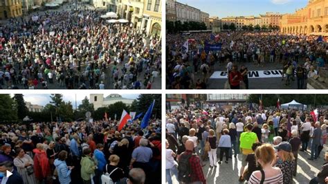 Lex Anty Tvn Protesty W Wielu Miejscach W Polsce