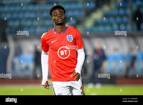 San Marino, November 15 2021, England's Bukayo Saka during Qatar 2022