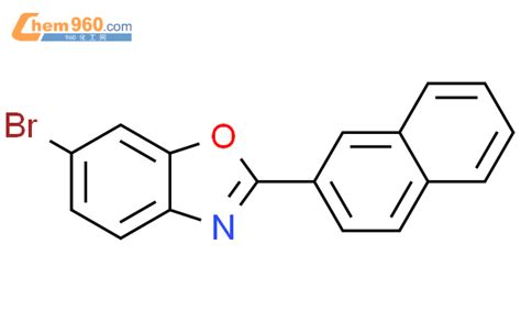 537025 32 4 Benzoxazole 6 bromo 2 2 naphthalenyl 化学式结构式分子式mol