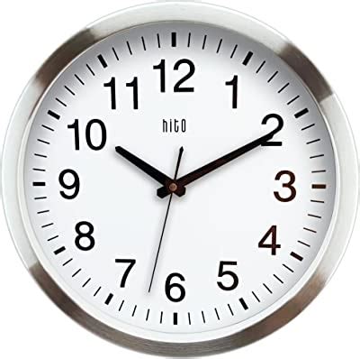 Amazon Fzy Bstim Non Ticking Silent Wall Clock Decorative Analog