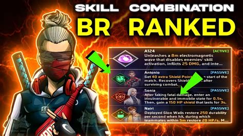 BR Ranked Best Skill Combination 2023 Best Character Combination In