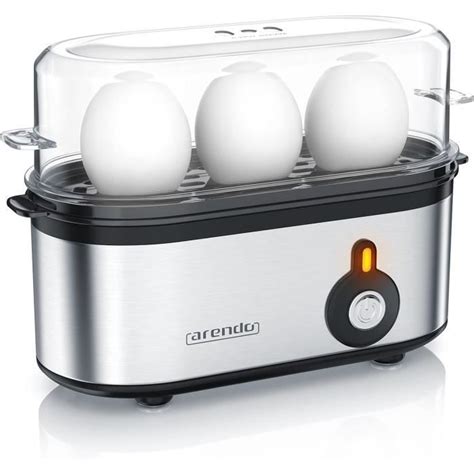 Cuiseur Oeufs En Acier Inoxydable Threecook Egg Cooker Oeufs