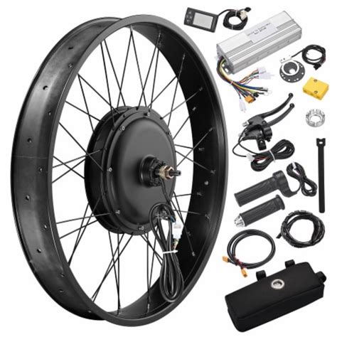 Yescom Electric Bicycle Conversion Kit 26 Front Wheel Hub Motor 48v 1500w E Bike Conversion 1