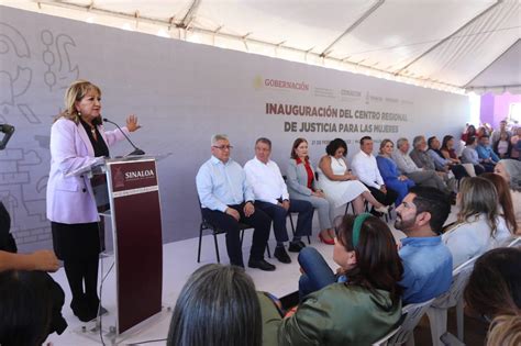 Inauguran Centro Regional De Justicia Para Mujeres En Mazatlán