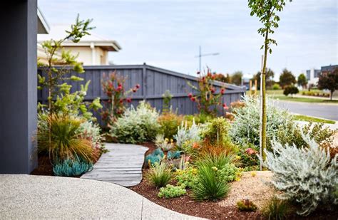 Sunken Coastal Garden Phillip Withers Landscape Design Front Garden