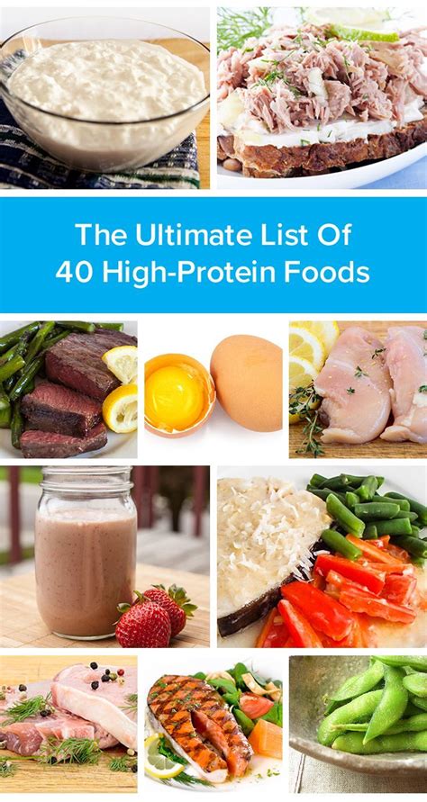 The ultimate list of 40 high-protein foods - jelito