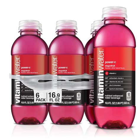 Buy Vitaminwater Power C Electrolyte Enhanced Water W Vitamins