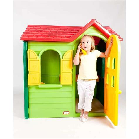 Little Tikes Country Cottage Playhouse Kids Play Games •