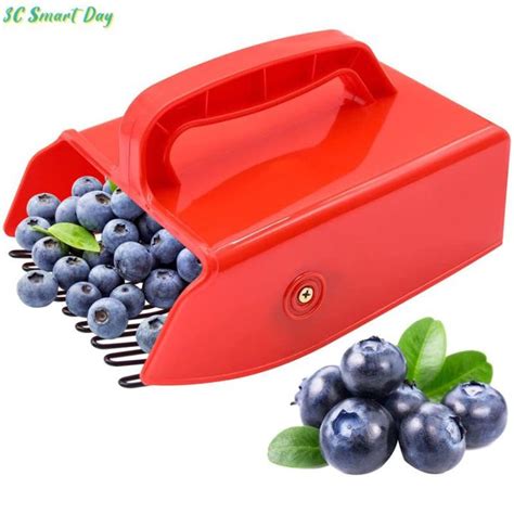 Berry Picker Ergonomic Berry Pick Rake With Metal Comb Labor Saving