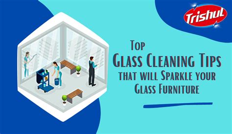 Glass Cleaning Tips That Sparkle Glass Furniture