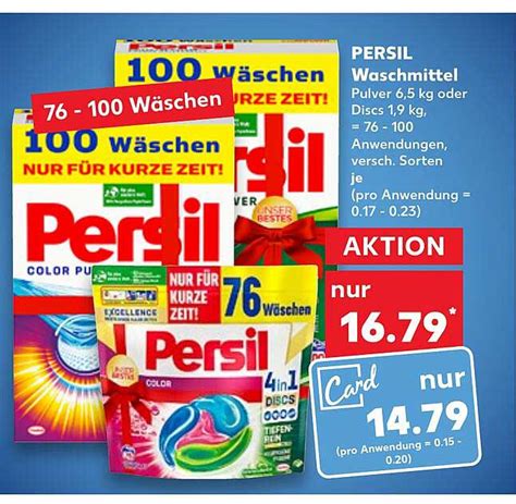 Persil Waschmittel Angebot Bei Kaufland Prospekte De