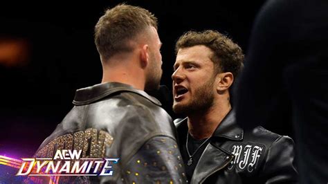 Mjf Reta A Daniel García A Una Lucha En Aew All In