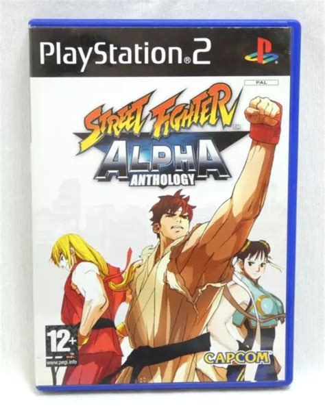 JEU PS2 STREET Fighter Alpha Anthology Capcom Console Playstation 2 Pal