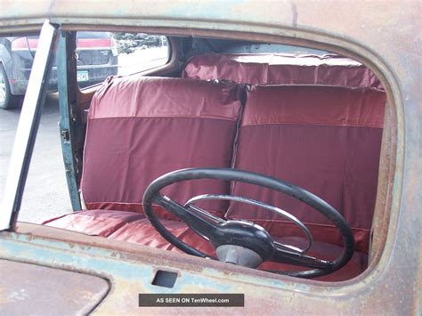 Ford Door Sedan Deluxe Hot Rod Rat Scta