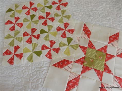 More Red & Green Quilt Blocks - A Quilting Life