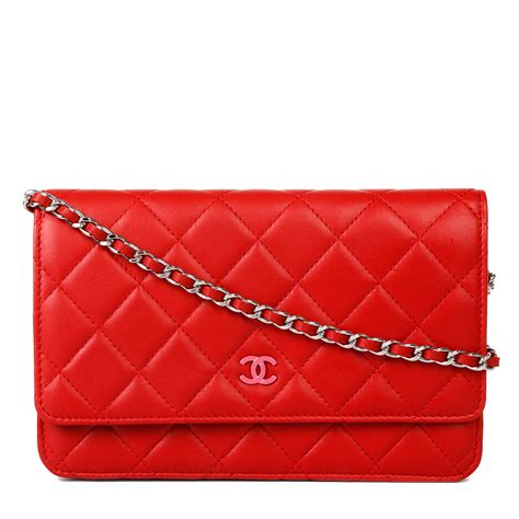 Download Handbag Leather Chanel Red Bag Free Transparent Image HQ HQ PNG Image in different ...