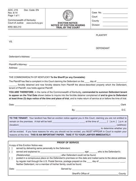 File Eviction Notice Online Fill Out Sign Online DocHub