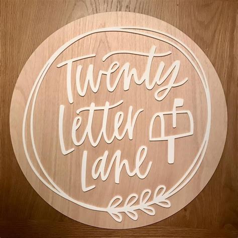 Pin On Lasered Signs