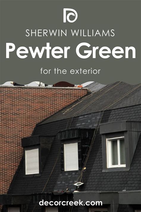 Pewter Green SW-6208 for the Exterior Use by Sherwin Williams | Green ...