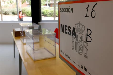 Cuándo es el sorteo de las mesas electorales para las elecciones