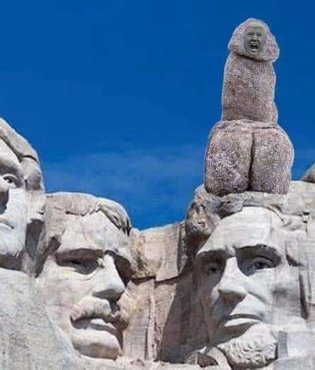 Trumps Image On Mount Rushmore Finally Completed Rpoliticalhumor