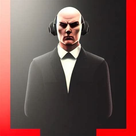 A Portrait Of Agent From Hitman Wearing Stable Diffusion Openart