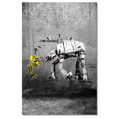 Zegar Im Your Father Banksy X Cm Zesmakiem Sklep Empik