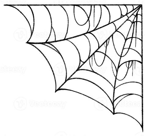 Halloween Party Background With Spiderwebs And Spider Png 29943105 Png