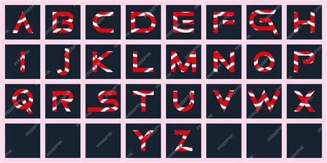 A から Z の文字デザイン英語アルファベット イラスト辞書 Abc セット アルファベット A から Z ベクトル Premiumベクトル素材