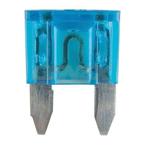 Blue Mini Blade Fuse 15a Box Of 50 Genex Auto Electrical