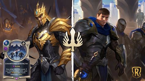 Demacia Is The Most Powerful Region Garen Jarvan Iv Deck