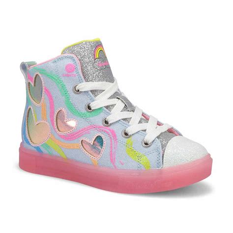 Skechers Girls Twinkle Sparks Ice Princess H Softmoc