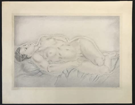 Leonard Tsuguharu Foujita Reclining Nude 1930 Denis Bloch Fine Art