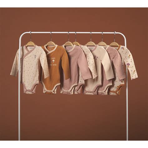 Orchestra Lot de bodies manches longues en jersey pour bébé fille Nude mois Body Bébé