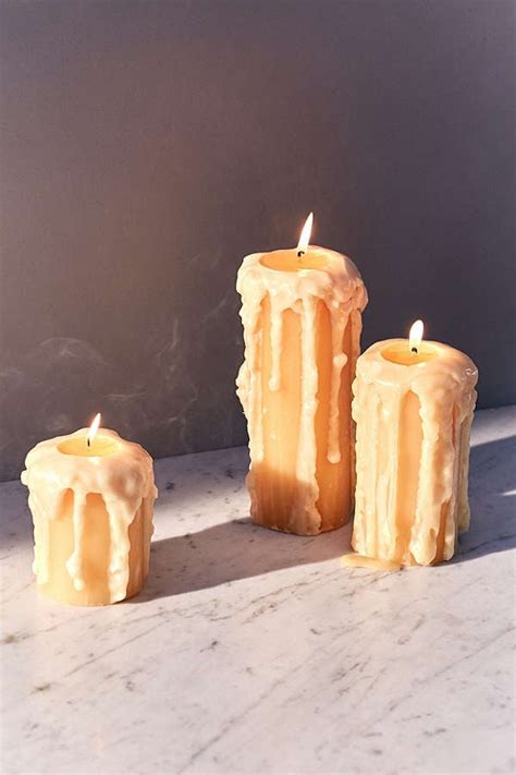 Melted Pillar Candle Urban Outfitters Halloween Popsugar