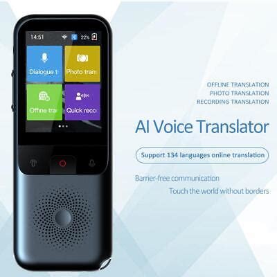 T Portable Audio Photo Translator Language Offline Real Time