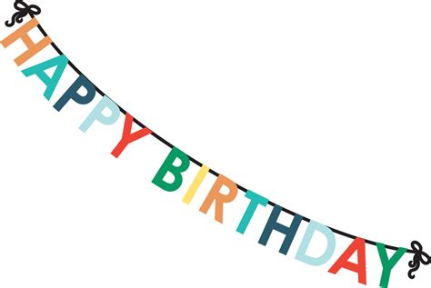 3677 Birthday Banner Svg SVG PNG EPS DXF File - Free SVG Files For ...