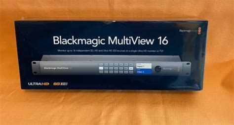 Yahoo オークション 新品未開封 Blackmagic MultiView 16