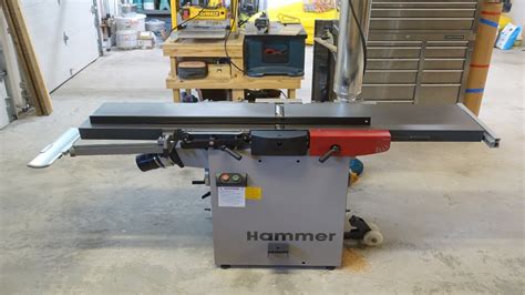 How To Adjust Hammer A3 41 Jointer Planer Tables Youtube