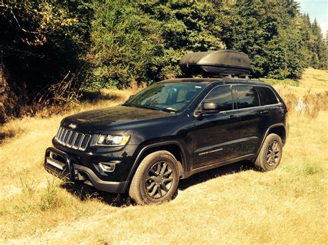 2014 Jeep Grand Cherokee Wk2 Off Road Black Led Light Bar Bullbar Tinted Roof Box Jeep