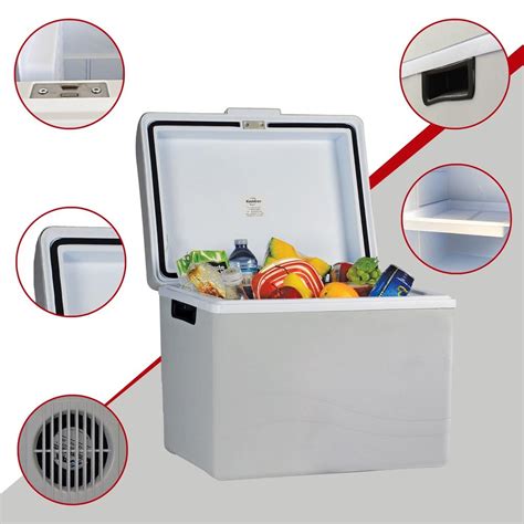 Koolatron Thermoelectric Iceless 12v Cooler Warmer 45 Qt 42l Gray