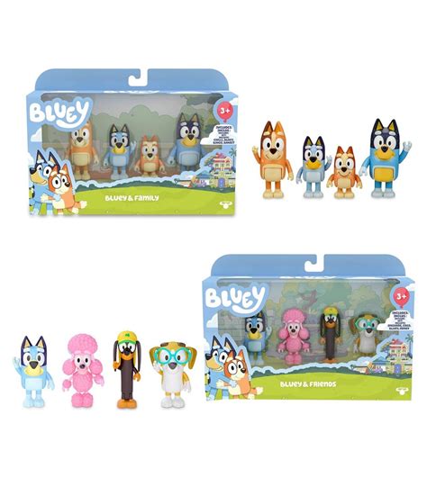 Bluey Pack Figuras Surtidos Bly Bluey Famosa Juguetes