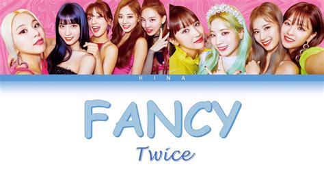 Twice Fancy Color Coded Lyrics Hang Rom Eng Youtube