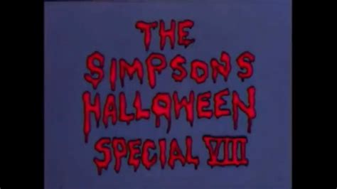 The Simpsons Treehouse Of Horror Viii Opening 1997 Youtube