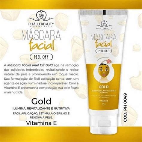 Máscara Gold PH049 PhálleBeauty Máscara Capilar Magazine Luiza