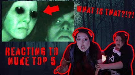 Reacting To Nuke S Top 5 Top 10 Scary Ghost Videos Mama Says Don T Watch This Was Unnecessary